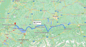 Bayrische Alpen bis zum Obersee (Bodensee)